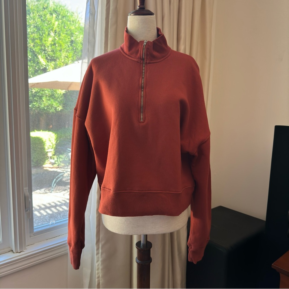 Reformation Marla Zip Sweatshirt Large
